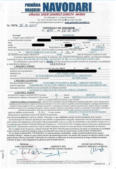 TEREN MAMAIA SAT - 3