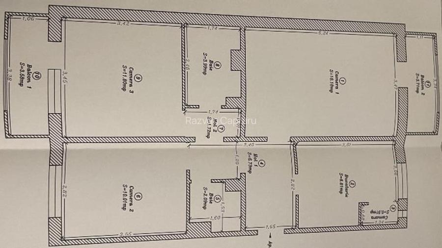 Proprietar vand apartament decomandat 3 camere in zona Girocului