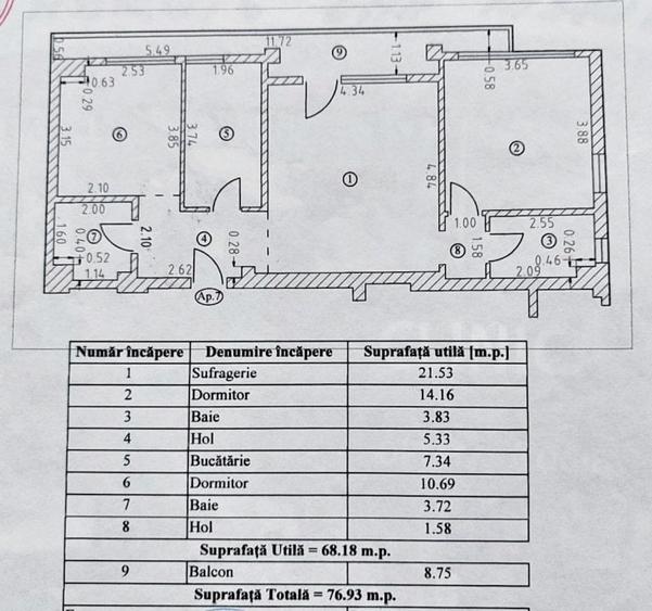 Tomis Nord | Langa Univ. Ovidius si Mamaia | 2 bai | Comision 0% - 11