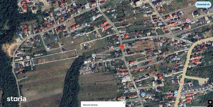 Teren 6000 mp. intravilan Smeura, str. Olteni - 7