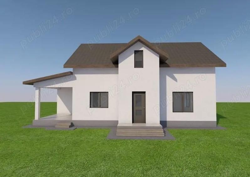 Proprietar vand casa noua P+M in Margineni langa Politie - 2