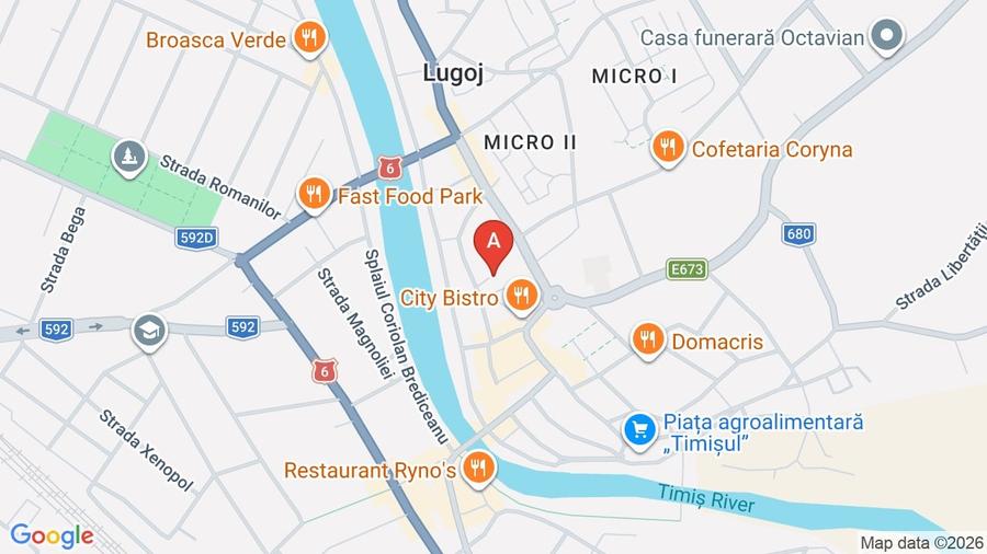 Apartament cu 2 camere semidecomandat în Central