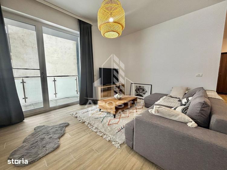 Apartament cu 2 camere, mobilat în Dumbrăvița