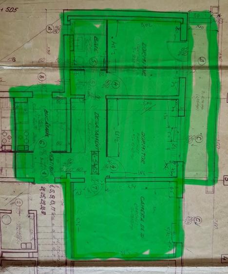 Apartament cu 3 camere decomandat în Exterior Vest