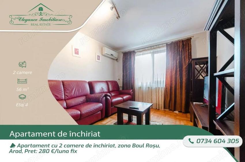 Apartament cu 2 camere de inchiriat , zona Boul Ro?u, Arad - 8