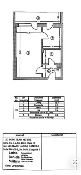Garsonieră mobilată și utilată de închiriat - 16