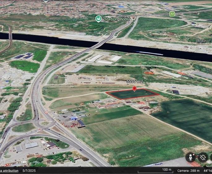 Teren intravilan 5500 mp Ovidiu - dubla deschidere - utilitati - 4