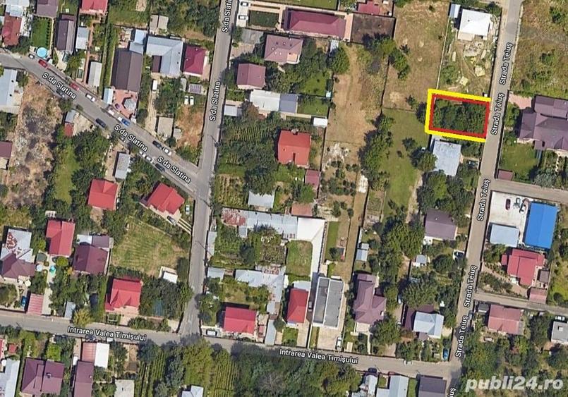 Proprietar, Vand teren 285 mp intravilan construibil Stradal, intre case noi, Str. Teiu? 190 - 4