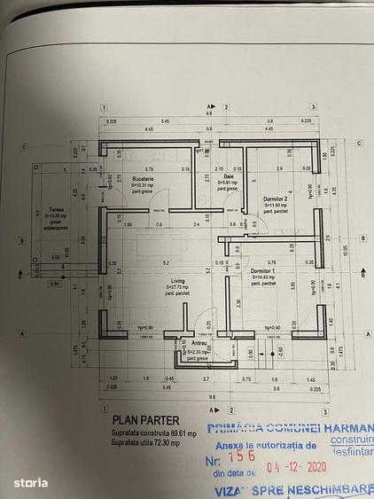 Casa individuala, mobilata si utilata, cu teren de 500 mp., in Harman - 3