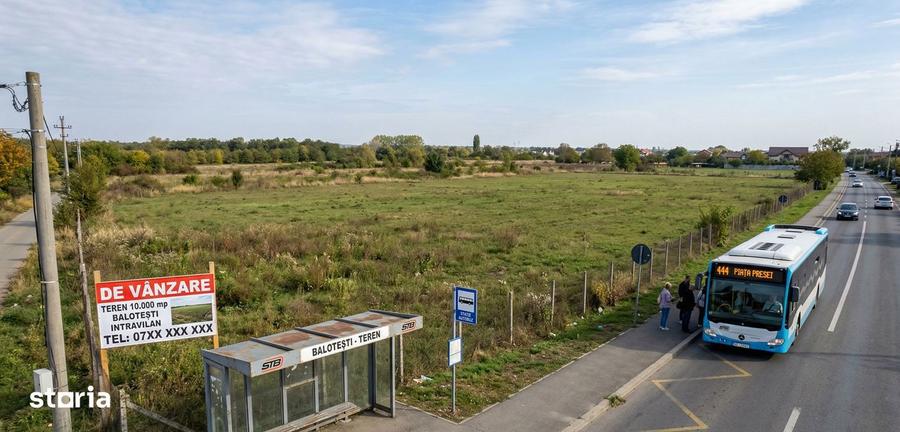 Teren Intravilan Balote?ti -Therme | 10.000 MP | Toate Utilita?ile - 2