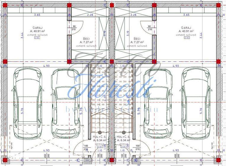 Duplex cu 4 camere in Chinteni zona centrala - 1