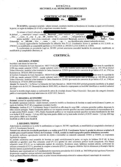 Oportunitate Rara in Bucuresti | Teren 5.000 mp | 2S+P+6E | Sector 6 - 7