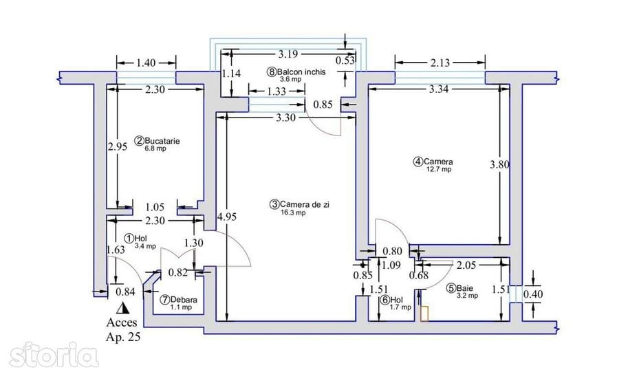 Apartament cu 2 camere - Rogerius -IMOBIHOR - 6