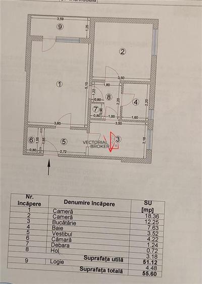 Apartament 2 camere Titan Potcoava - 10