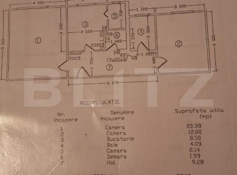 Apartament de 2 camere de vanzare TEI | 60 mp | 1987 an constructie - 12