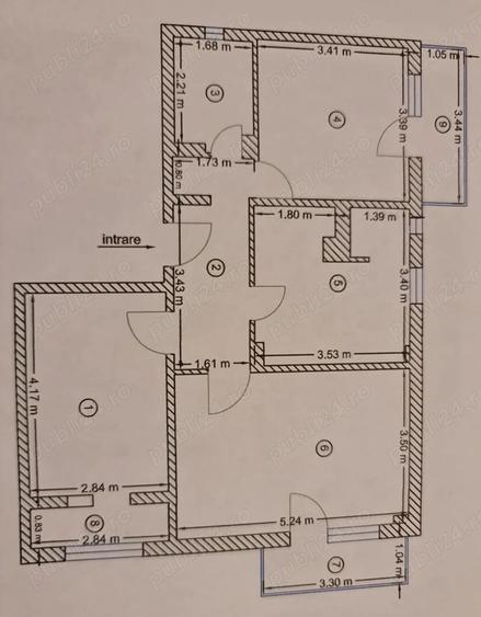 Apartament 3 camere tudor vladimirescu - 1