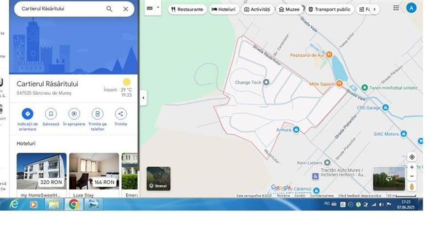 Parcela de 500 mp teren intravilan de vanzare , cartierul Rasaritului, sancraiul - 1