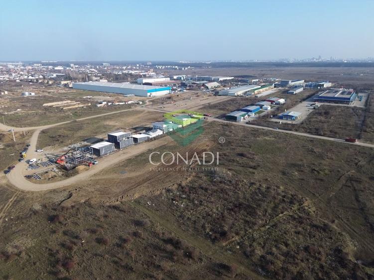 Teren de vanzare cu autorizatie pentru 2 hale - Otopeni - 10.000 mp - 8