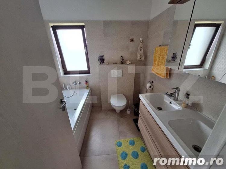 Duplex 4 camere, 100 mp, 217 teren, zona Sinandrei - 10