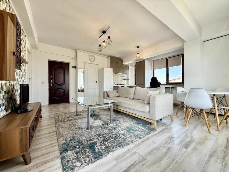 Apartament cu 2 camere semidecomandat, mobilat în Jiului