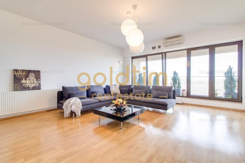 Apartament cu 2 camere semidecomandat, mobilat în Pipera