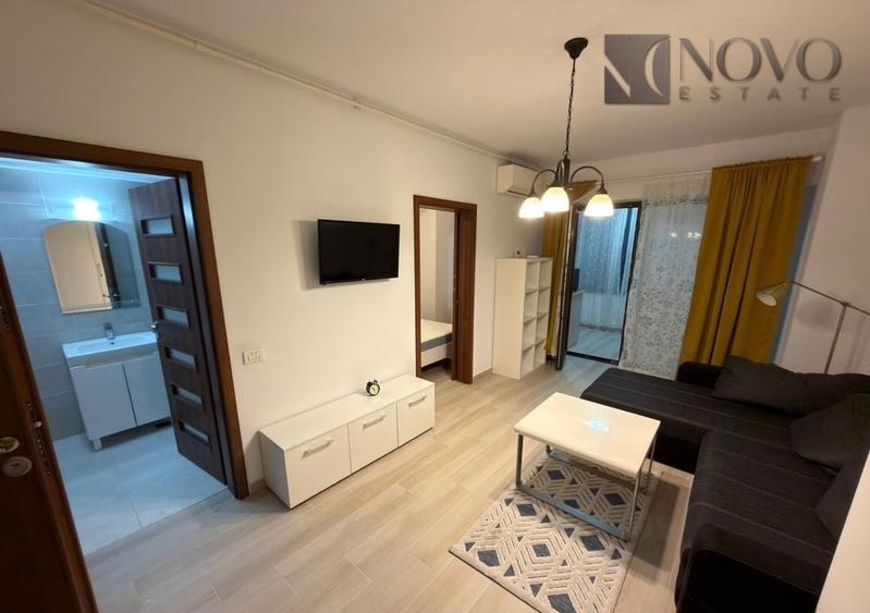 Apartament cu 2 camere semidecomandat, mobilat în Iancului