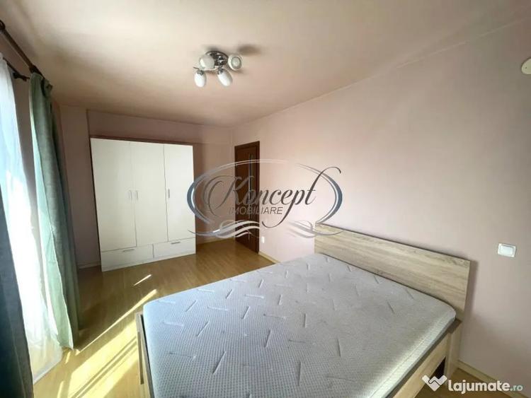 Apartament cu 3 camere semidecomandat, mobilat în Iris
