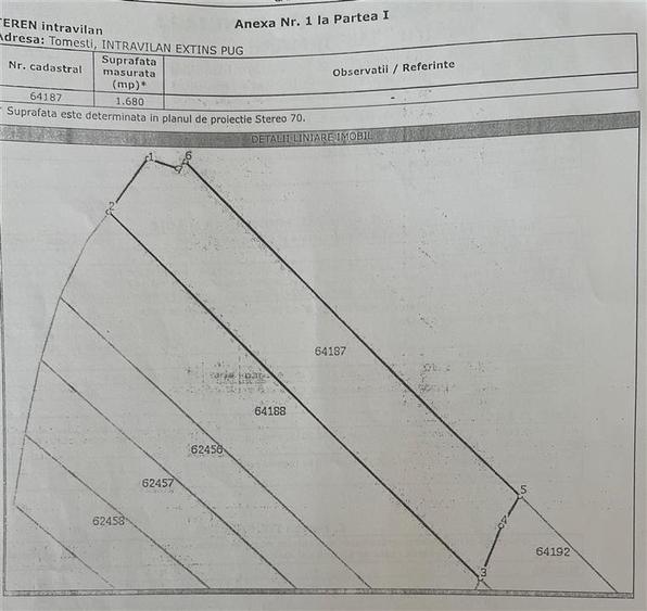 Teren Tomesti 3750MP - 7