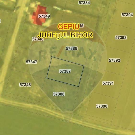 Teren 530mp intravilan de vanzare in Gepiu - 6