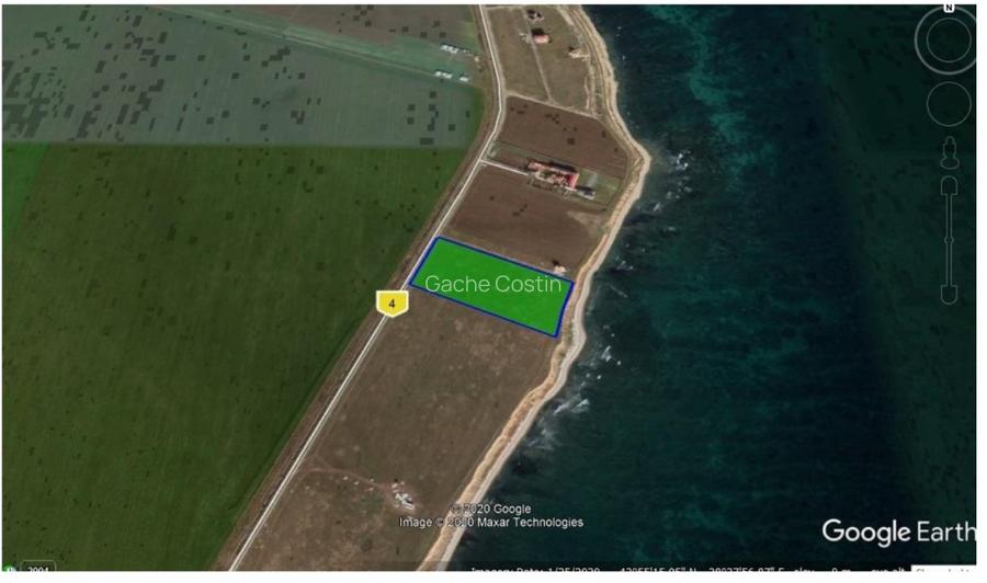 Teren Privilegiat pe Litoral: 120m Deschidere Directă la Mare în 23 August Teren Privilegiat pe Litoral: 120m Deschidere Directă la Mare în 23 August