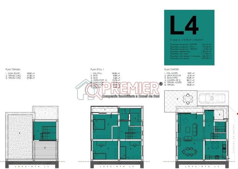CASA P+1+Terasa ultima unitate Popesti-Leordeni - 3