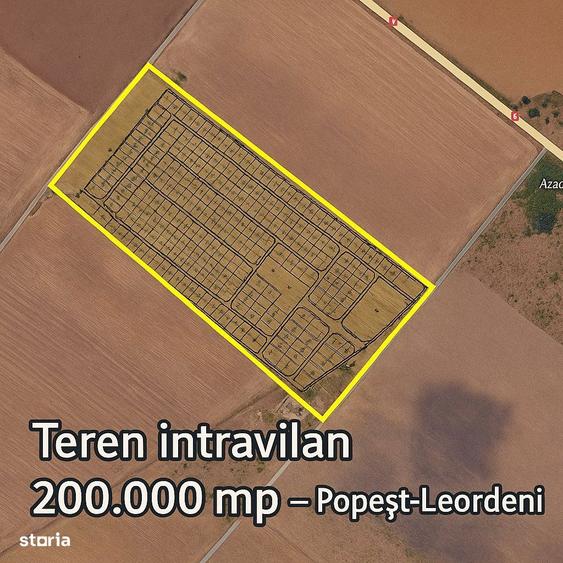 Teren intravilan 200.000 mp ~ POPESTI LEORDENI - 1