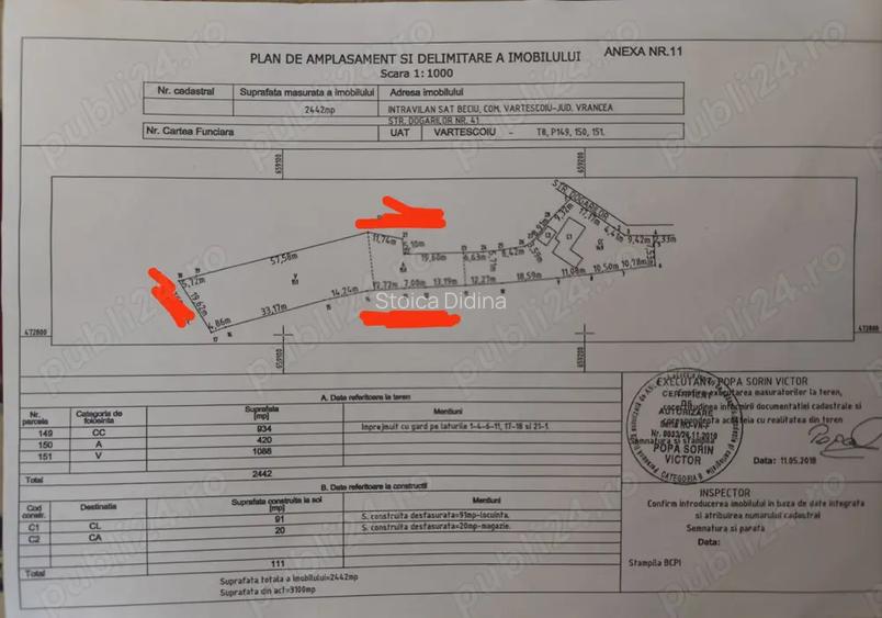 Casa batraneasca de vanzare