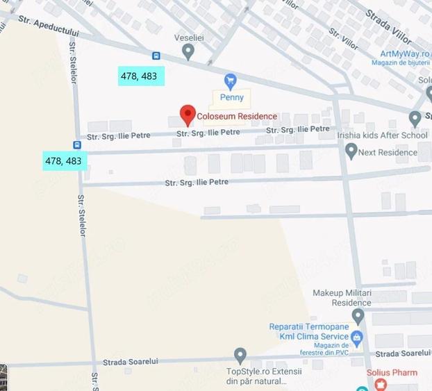 Inchiriere garsoniera decomandata 31,50 mp demisol inalt 1350 LEI Sg. Ilie Petre - langa Penny - 1