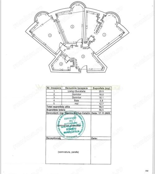 Pta Alba Iulia, apartament 3 camere, inchiriere lunga durata - 8