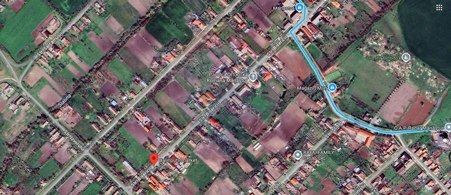 Teren intravilan de vânzare 2,209mp în loc. Mănăștur, jud. Arad - 3