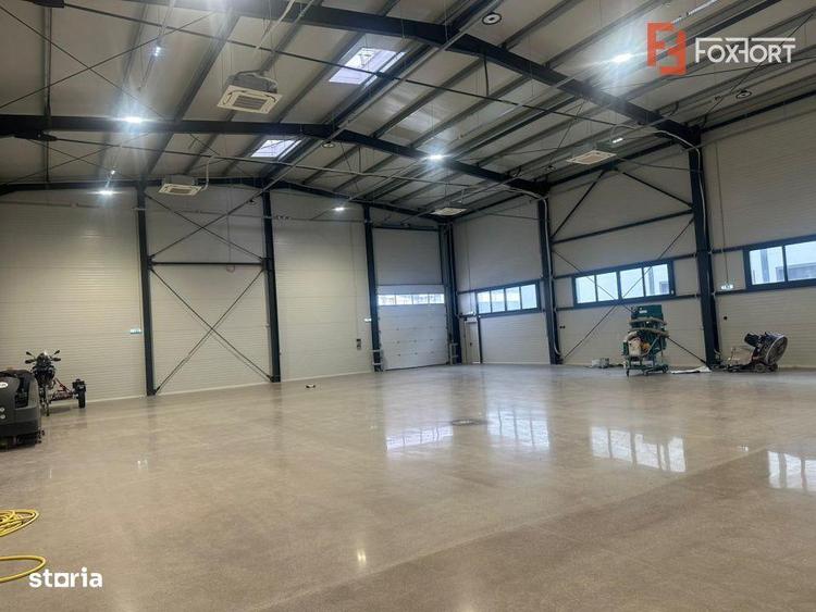 Hala industriala 500 mp + birouri, 1398 mp teren, acces TIR - Giarmata - 1