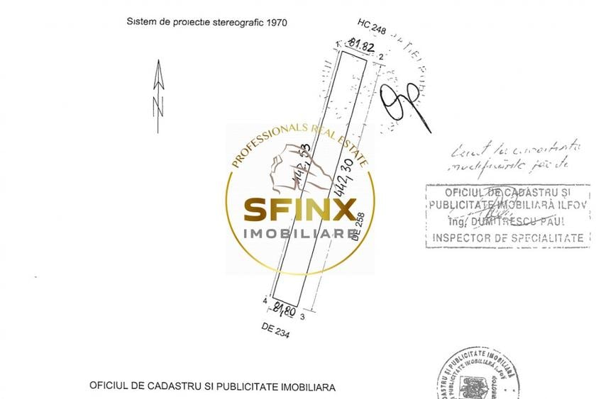 Teren intravilan arabil 36.000 mp Creata Dascalu IF - 1
