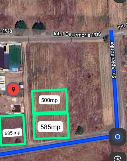 Teren 500 mp Dărăști Ilfov | Lângă pădure și râul Argeș | Deschidere 27 ml - 1