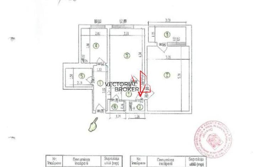 2 camere decomandate, 52mp, renovat, mobilat, Baba Novac- Campia Libertatii - 4