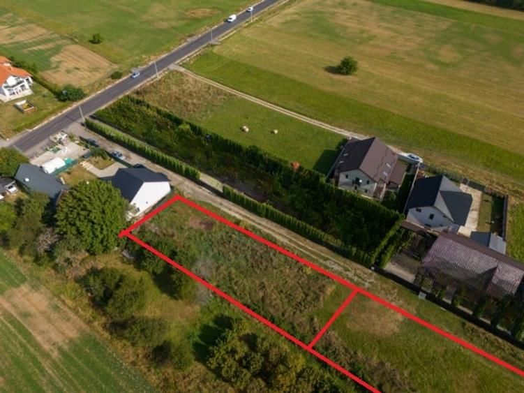 2 Parcele 865mp/855mp - intravilan cu utilitati Tohanu nou DN73 - 1