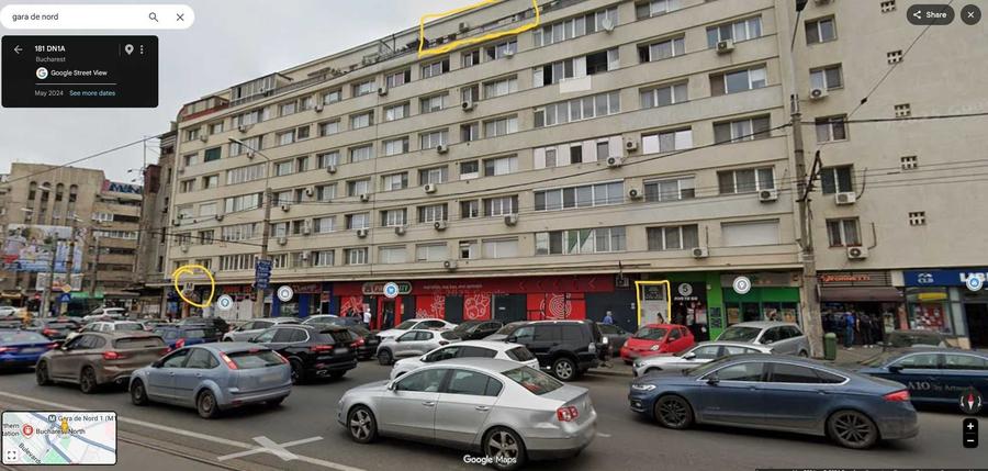Garsoniera | Gara de Nord | Metrou in fata blocului | Terasa proprie | FARA RISC SEISMIC | Clasa energetica A - 1
