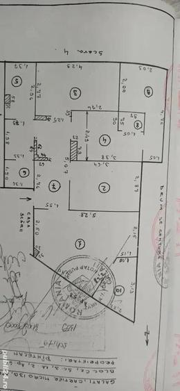 Apartament 3 camere de vanzare Micro 13B,et 2 - 8