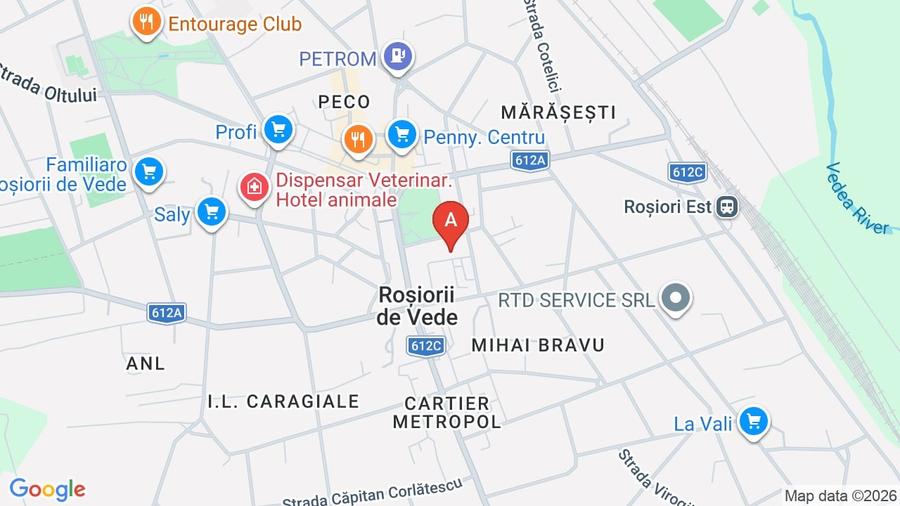 Apartament cu 2 camere decomandat, mobilat în Central