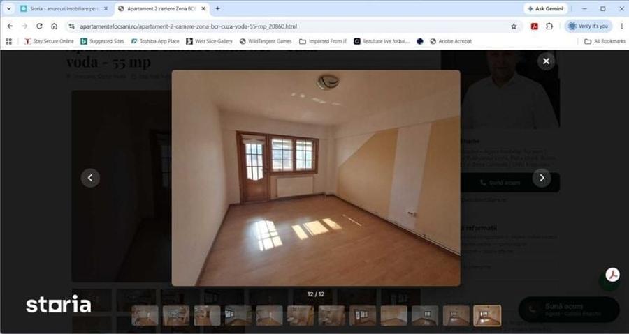 Apartament cu 2 camere în Est