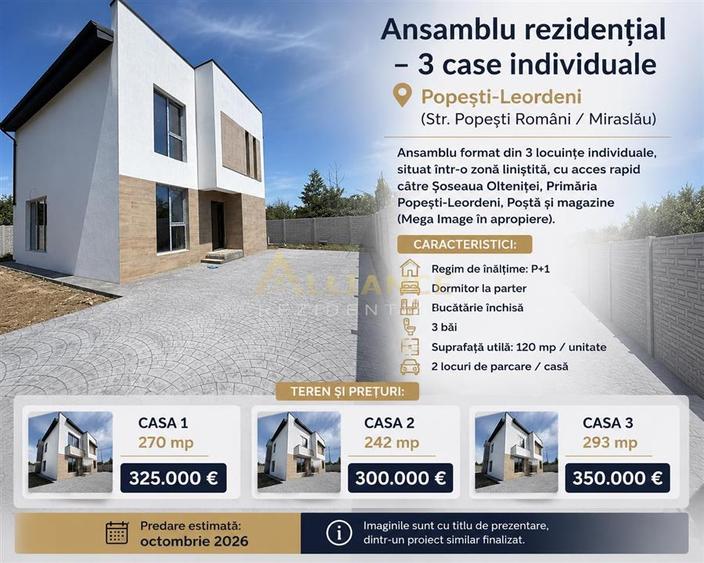 Primarie Popesti - 5 Camere 3 Bai - 300.000€ - 1