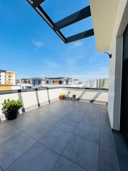 Penthouse LUX pe un singur nivel, cu 3 camere, 79 mp, decomandat, zona Tractorul - 12