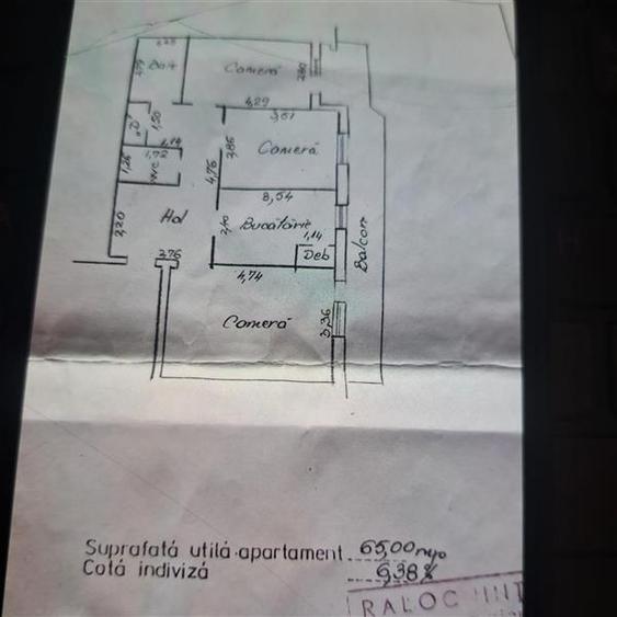 Apartamenr cu 3 camere decomandat de vanzare zona PACURARI - IASI - 7