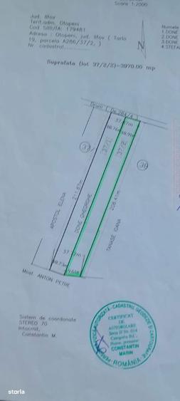 Nou | Teren Extravilan 3970 mp | Otopeni str. Putna - 6