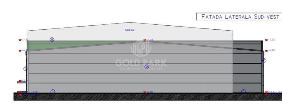 Spatiu Industrial- Zona Apahida- Suprafete de 630 - 1.500 - 2.070 mp - 7